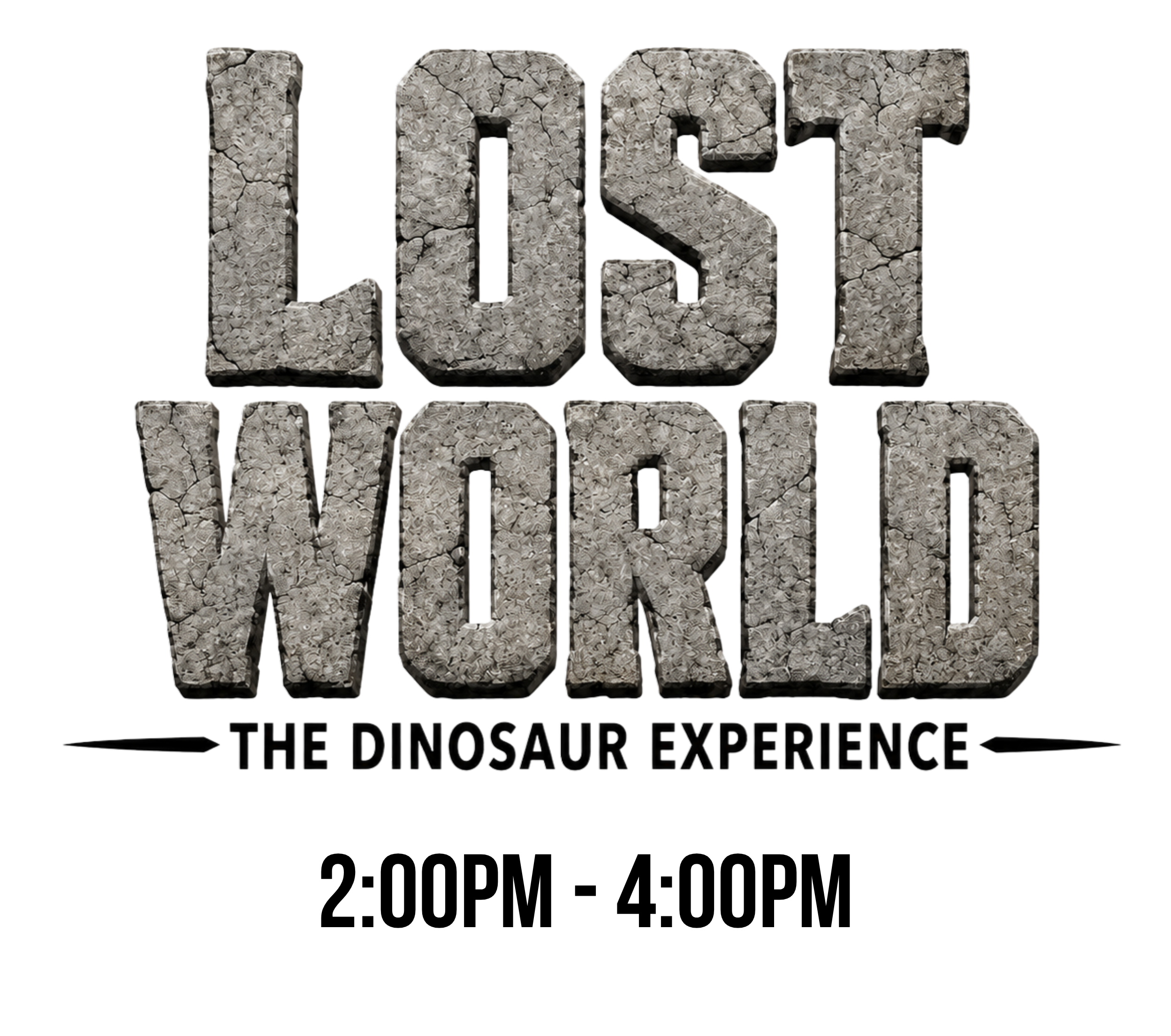LOST WORLD : The Dinosaur Experience - September 5th - (2:00pm - 4:00pm)